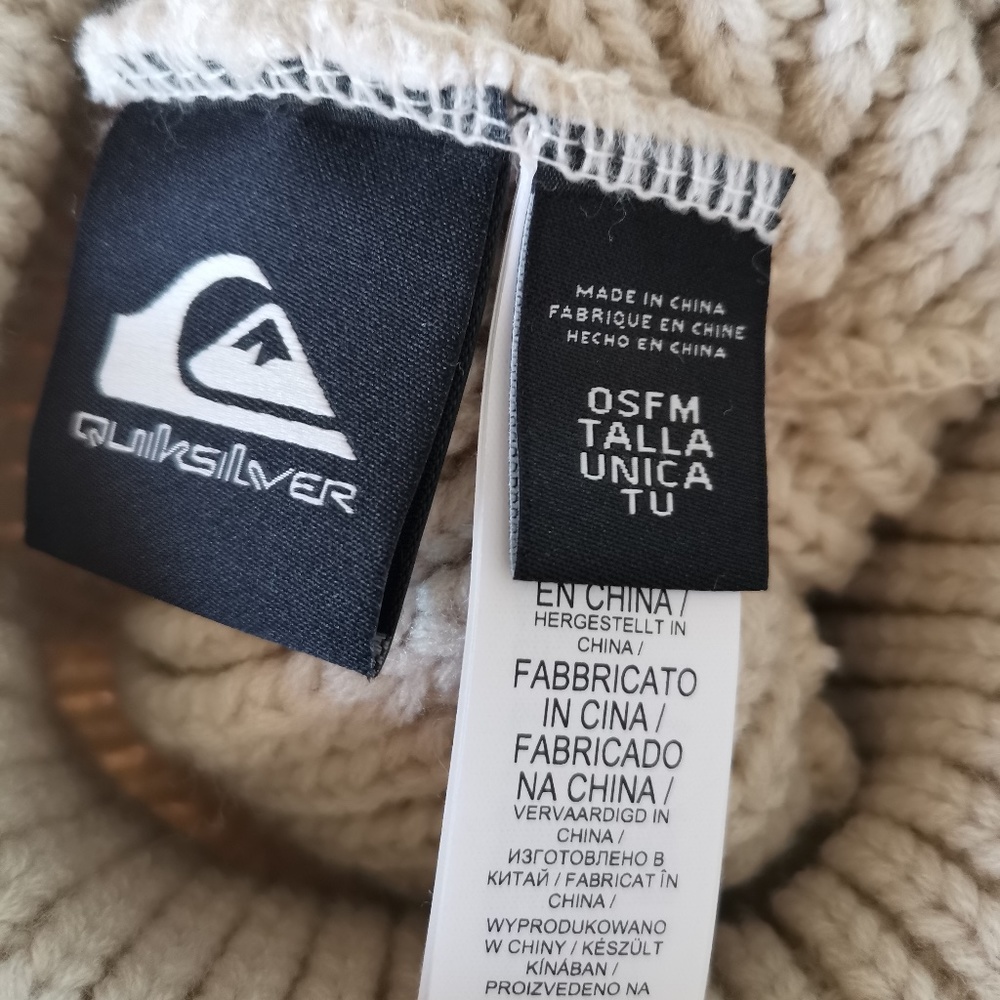 Quiksilver The Pom beanie  (OS) - Picture 7 of 11